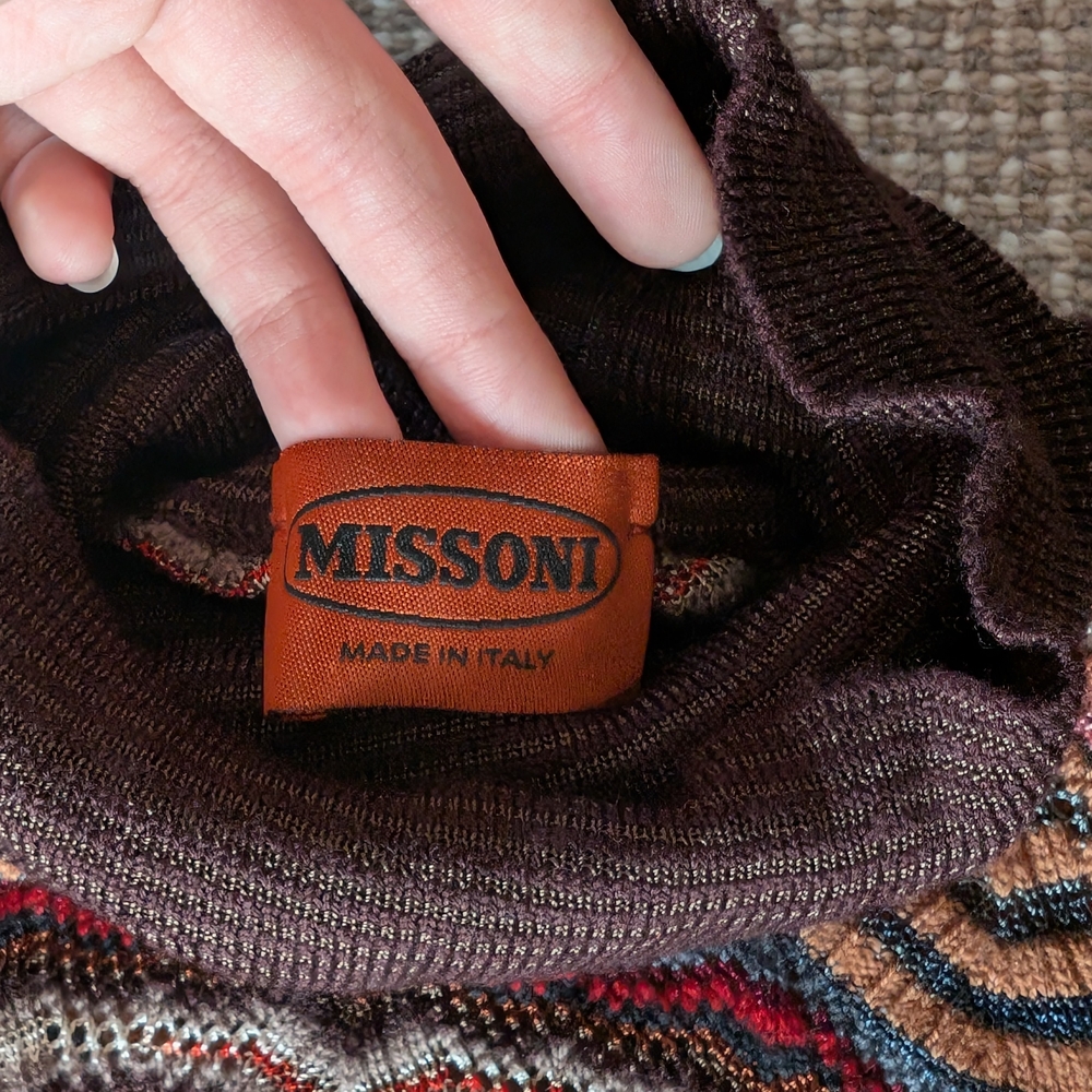 Missoni Multicolor Knit Sweater